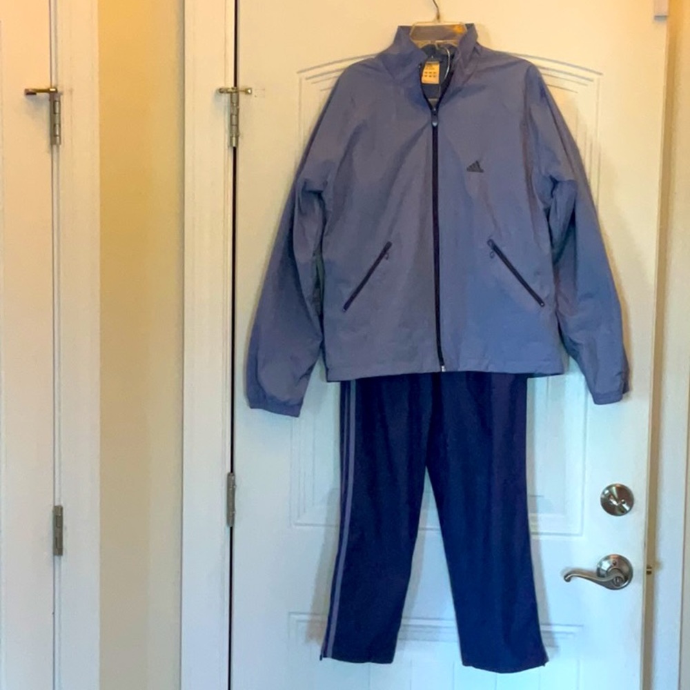 Adidas Blue Track Suit